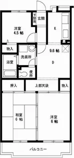 コルテ・フロリーダ豊玉【5階】の間取り