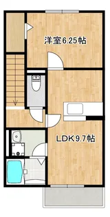 Rio de Carol【2階】の間取り