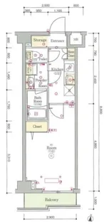東京都新宿区中落合1【マンション】の間取り