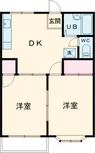 メゾンアンネタージュ2【1階】の間取り