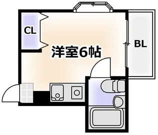 チュリスアベノ【2階】の間取り