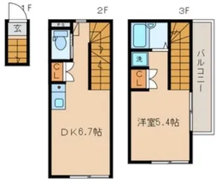 do La Tour 中野の間取り