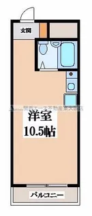 1Rの間取り画像