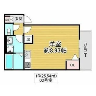 アート徳庵【1階】の間取り