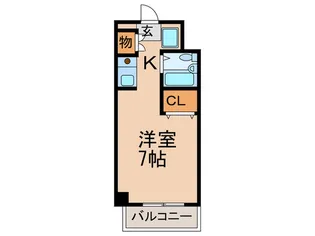 ハイツグリ-ンピア【5階】の間取り