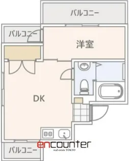 パールビル【3階】の間取り