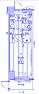 1Kの間取り画像