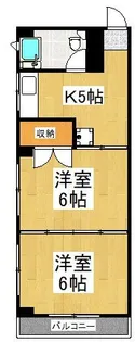 東京都府中市宮西町4【マンション】の間取り