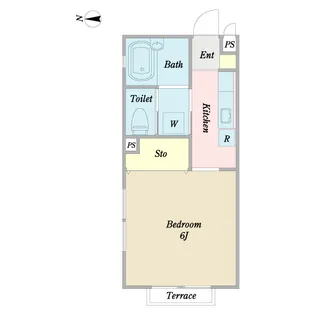 ハーヴェストIII【2階】の間取り