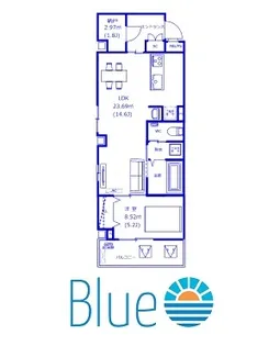 ティアレ上大岡【2階】の間取り