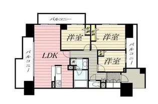 HF辻堂レジデンス【4階】の間取り