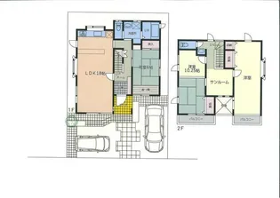 神奈川県横浜市栄区犬山町【一戸建】の間取り