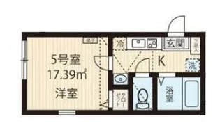 プレミエール柿生【1階】の間取り