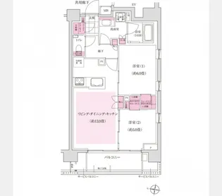 東京都江東区東陽5【マンション】の間取り