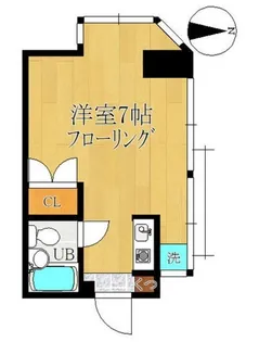 渡辺ハイツ【3階】の間取り