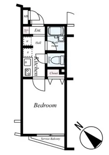 ユナイテッドグロー文京白山【3階】の間取り