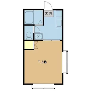 グリーンハウス・シマ【2階】の間取り