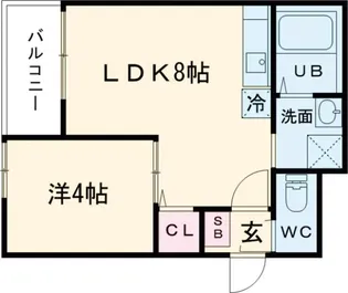 GRAND BEAR【1階】の間取り