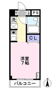 ときわグリーンコート【4階】の間取り