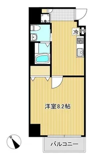 ライジングプレイス巣鴨【5階】の間取り