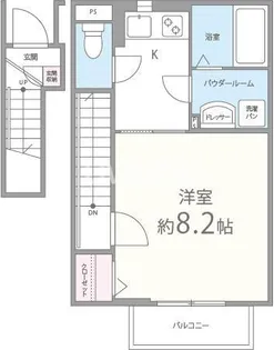 メゾン悠【2階】の間取り