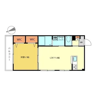 東京都中野区中央2【マンション】の間取り