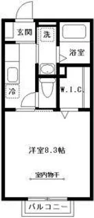 エステート ミヤマ【2階】の間取り