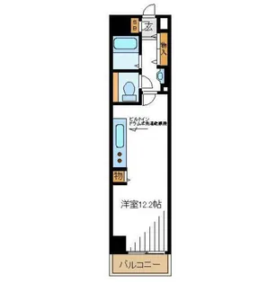 東京都品川区南大井3【マンション】の間取り