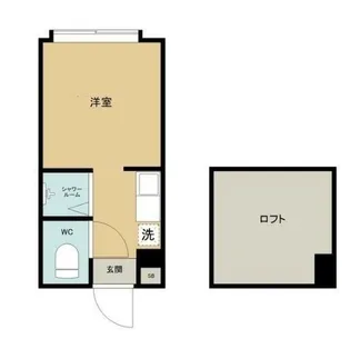 LEDミラージュ【2階】の間取り