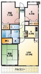 ルミエール泉【3階】の間取り