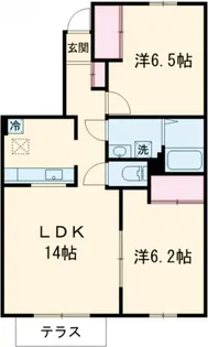 梅の里ミキ【1階】の間取り