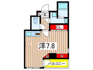 HOKUSAI.B.L.D【2階】の間取り