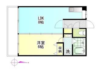 マツダマンション【3階】の間取り