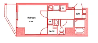 フロンティア横濱EAST【3階】の間取り