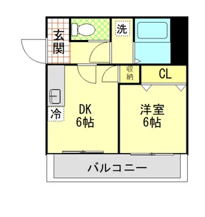 プレジール【3階】の間取り