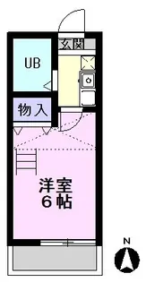 アネックス南流山10期【2階】の間取り