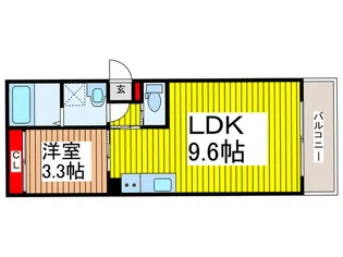 REGALEST さいたま新都心【3階】の間取り