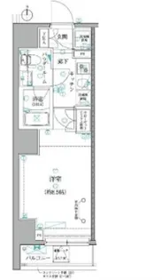 レアライズ日暮里WEST【5階】の間取り