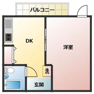アインビルマンション【3階】の間取り