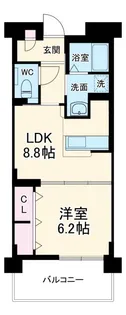 ココドール鳴子【3階】の間取り
