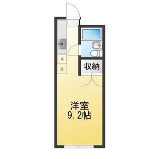 メゾンツル川【2階】の間取り