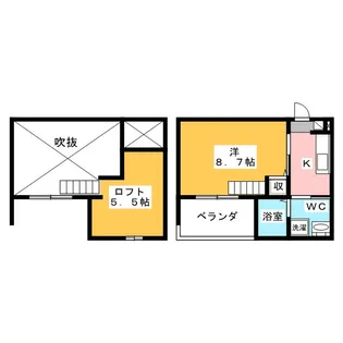 Bonne fraise(ボンヌ フレイズ)【1階】の間取り