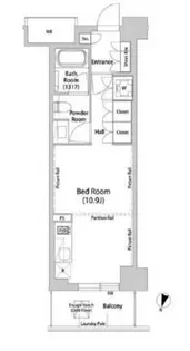 飯田橋ガーデンフラッツ【5階】の間取り