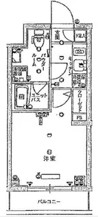 スカイコート蒲田イースト【3階】の間取り