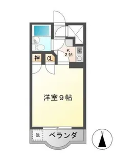 パーソナルハイツ澤【1階】の間取り