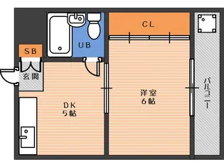 ミヤコビル【4階】の間取り