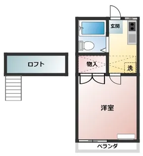 サンファン座間【2階】の間取り