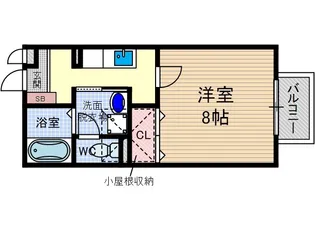 メドウズ【2階】の間取り