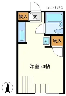 グランドヒル岡上 B【1階】の間取り