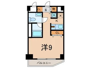 HF中野坂上レジデンス【1階】の間取り